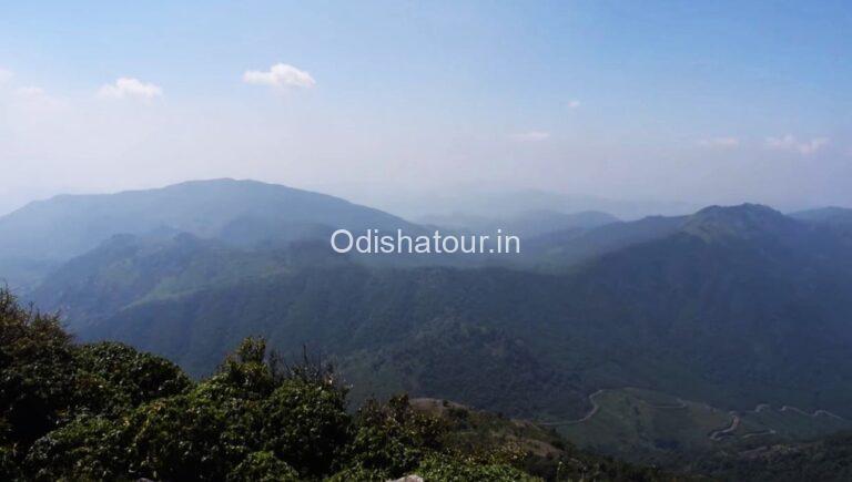 Mahendragiri mountain peak