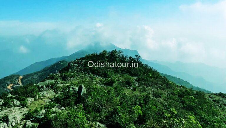 Mahendragiri mountain peak