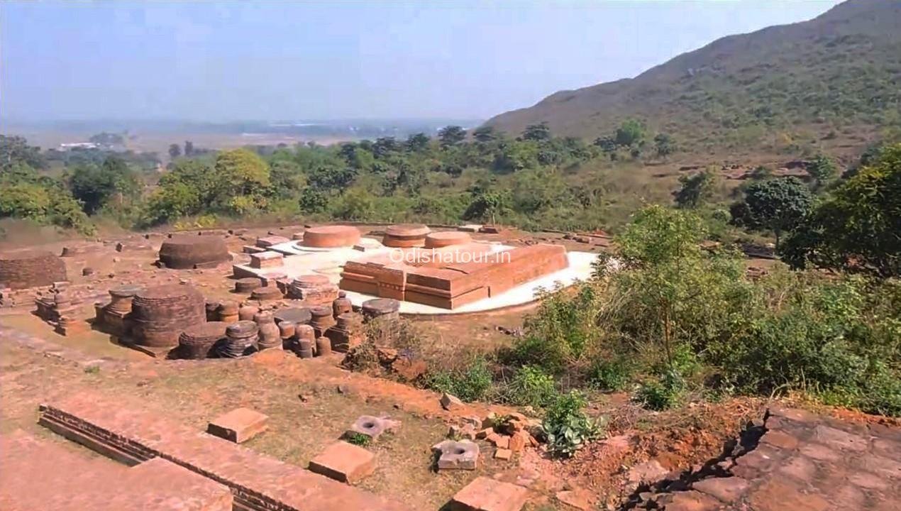 famous tourist place in Jajpu Ratnagiri Monastery.