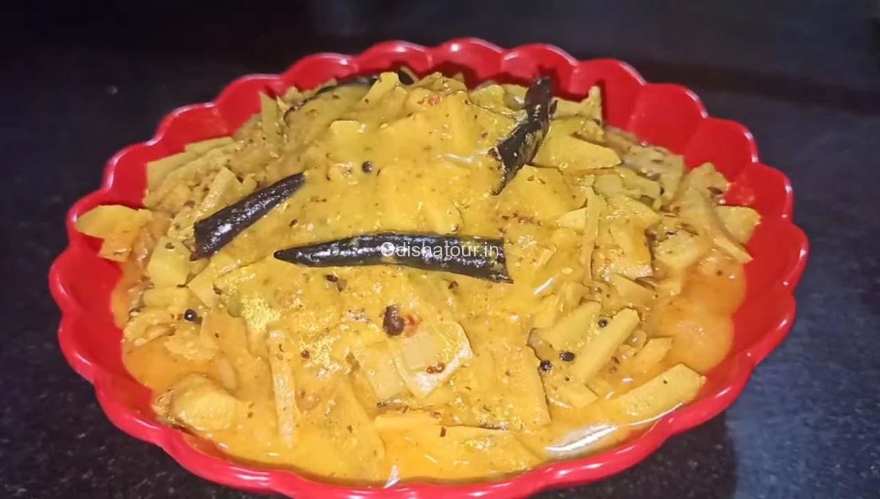 Karadi Roti Karadi Besara Recipe, Bamboo Shoots | Odisha Tour